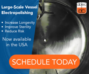 Large-Scale Vessel Electropolishing Schedule Today