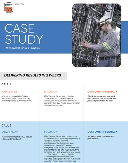 Emergency Response Services Case Study